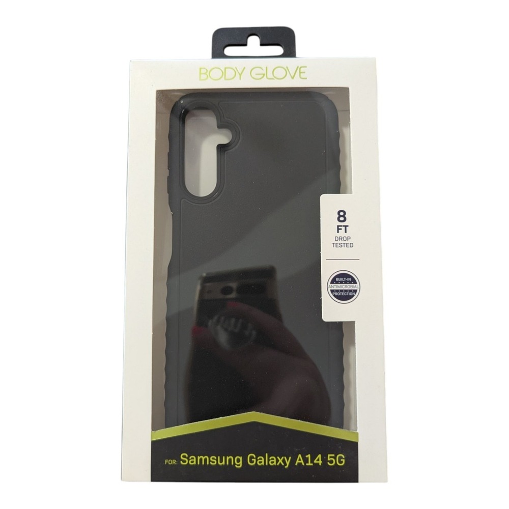 E1. Body Glove Contour Grip Case for Samsung Galaxy A14 5G - In Black